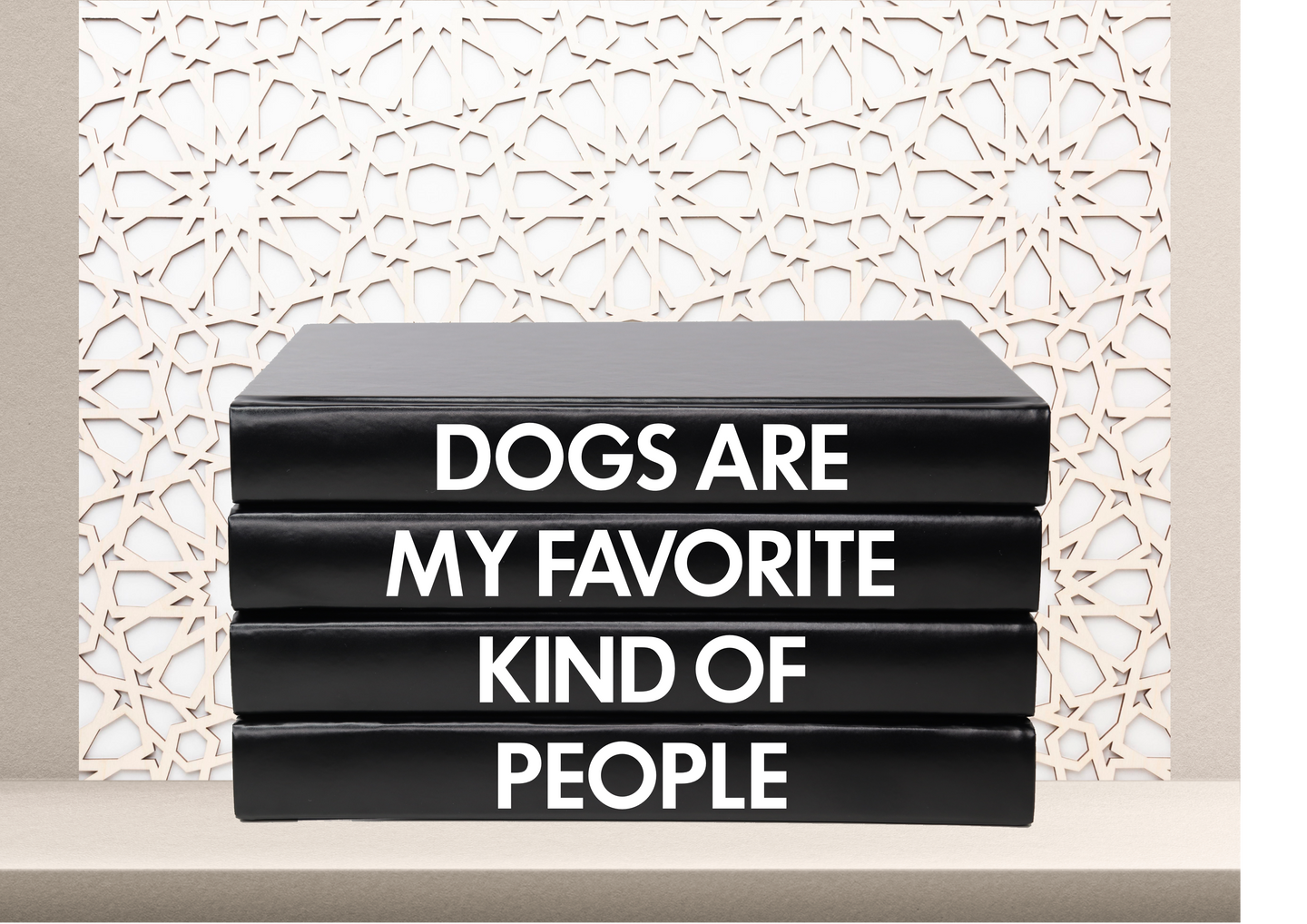 Dogs are my favourite kind of people books , CUsTOM handmade BOOKS, made to order , decorative books with blank pages , personalised bespoke books unique gift decor , memory books , custom journals , stylish Unique office decor , Handmade office decor , Colorful Handmade home decor , Customizable books