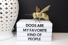 Load image into Gallery viewer, &#39;&#39; Dogs are my favourite kind of people &quot; - Quote book set / Blank Page Books  - Home decor - Coffee Table Books