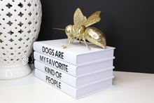 Load image into Gallery viewer, &#39;&#39; Dogs are my favourite kind of people &quot; - Quote book set / Blank Page Books  - Home decor - Coffee Table Books