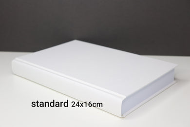 1 STANDARD SIZE  Blank Book - Personalisable - Home decor - Coffee Table Book