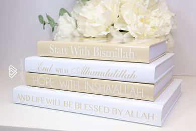 islam , islamic decor books , Allah Akbar books , alhamdullillah books , religious decor books , custom books , designer books , chanel book , EID GIFT , RAMADAN GIFT , CUSTOM BOOKS , BESPOKE BOOKS, PERSONALISED BOOKS , BLANK BOOKS , BISHMILLAH , ALHAMDULILLAH , LOVE ALLAH , GOD IS THE GREATEST , ISLAMIC GIFT , MUSLIM