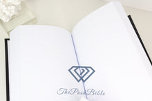 Load image into Gallery viewer, BABY Girl BIRTH Book Set in Pink &amp; White / Bespoke Custom Books / Blank Pages